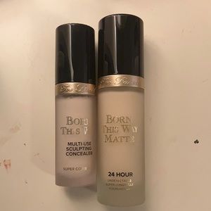 Too Faced Born This Way Foundation and Concealer